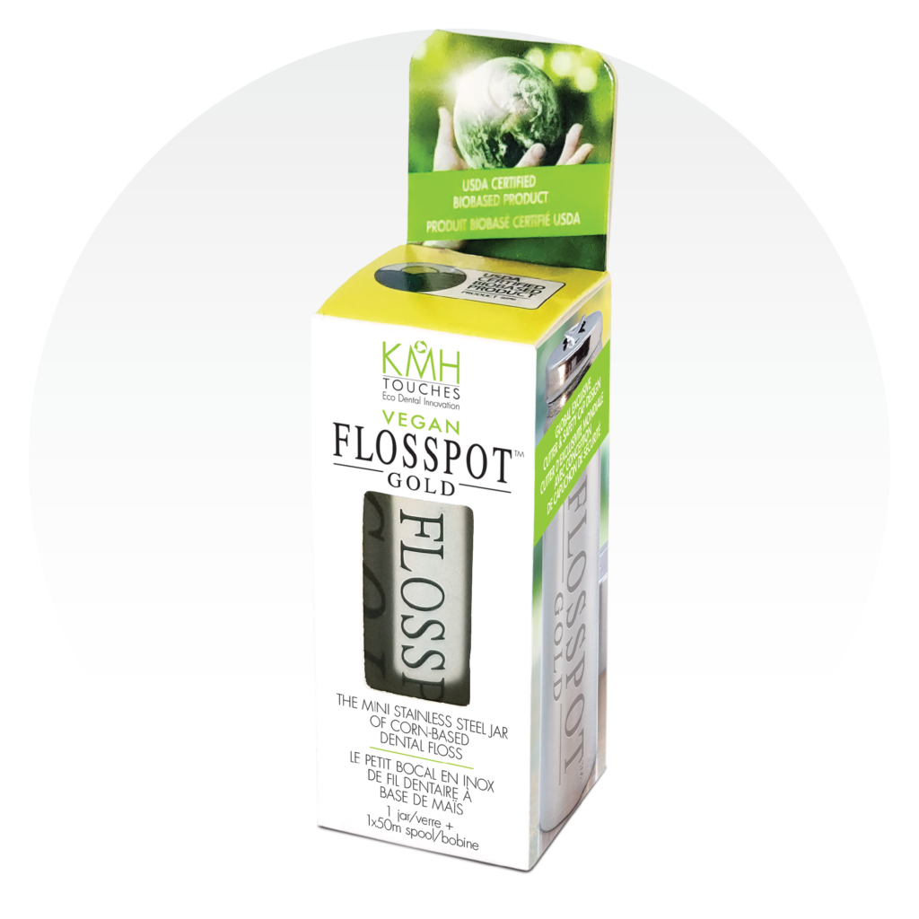 Vegan Flosspot Gold